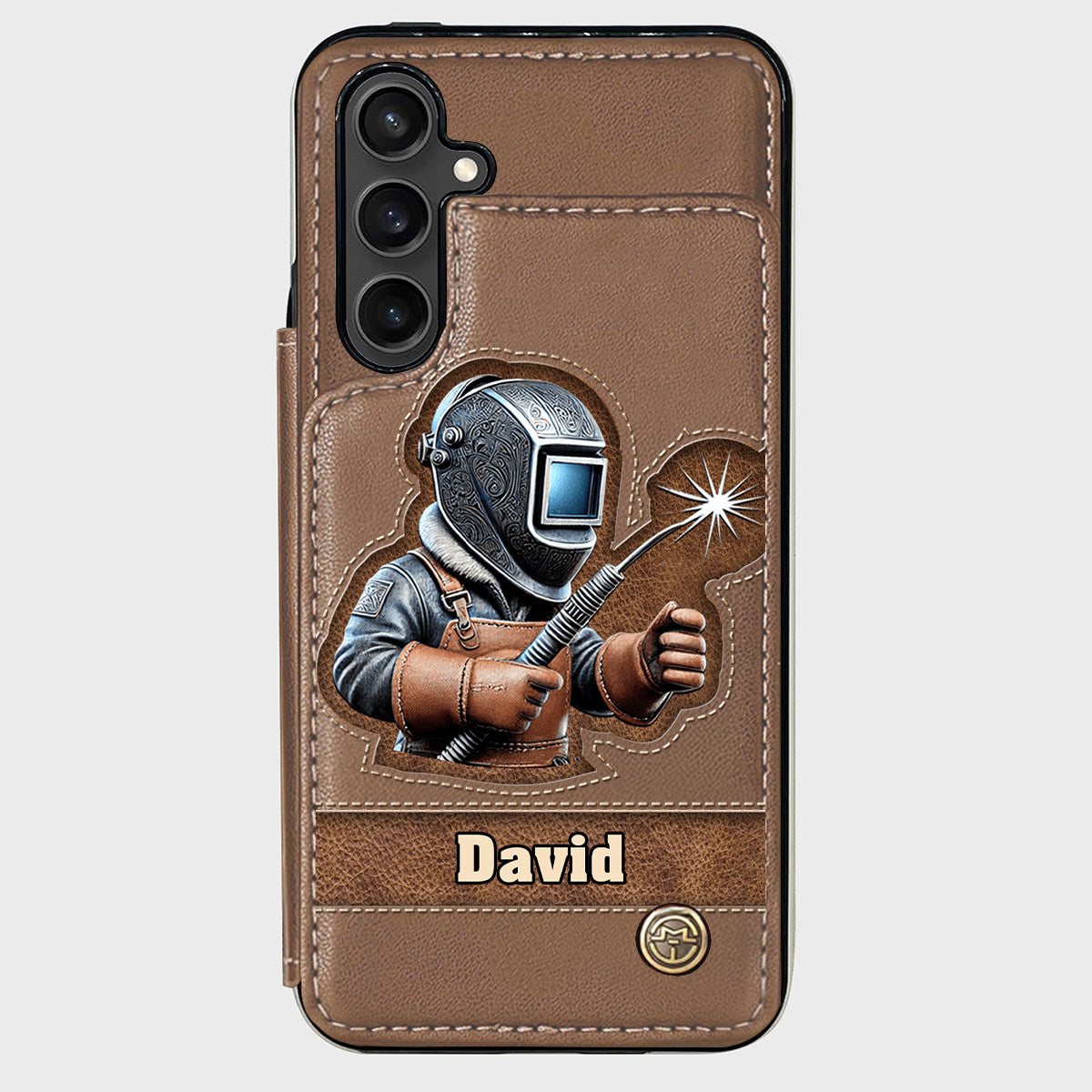 Aus Starken werden Schweißer – Personalisierte Handyhülle mit Schweißer-Motiv