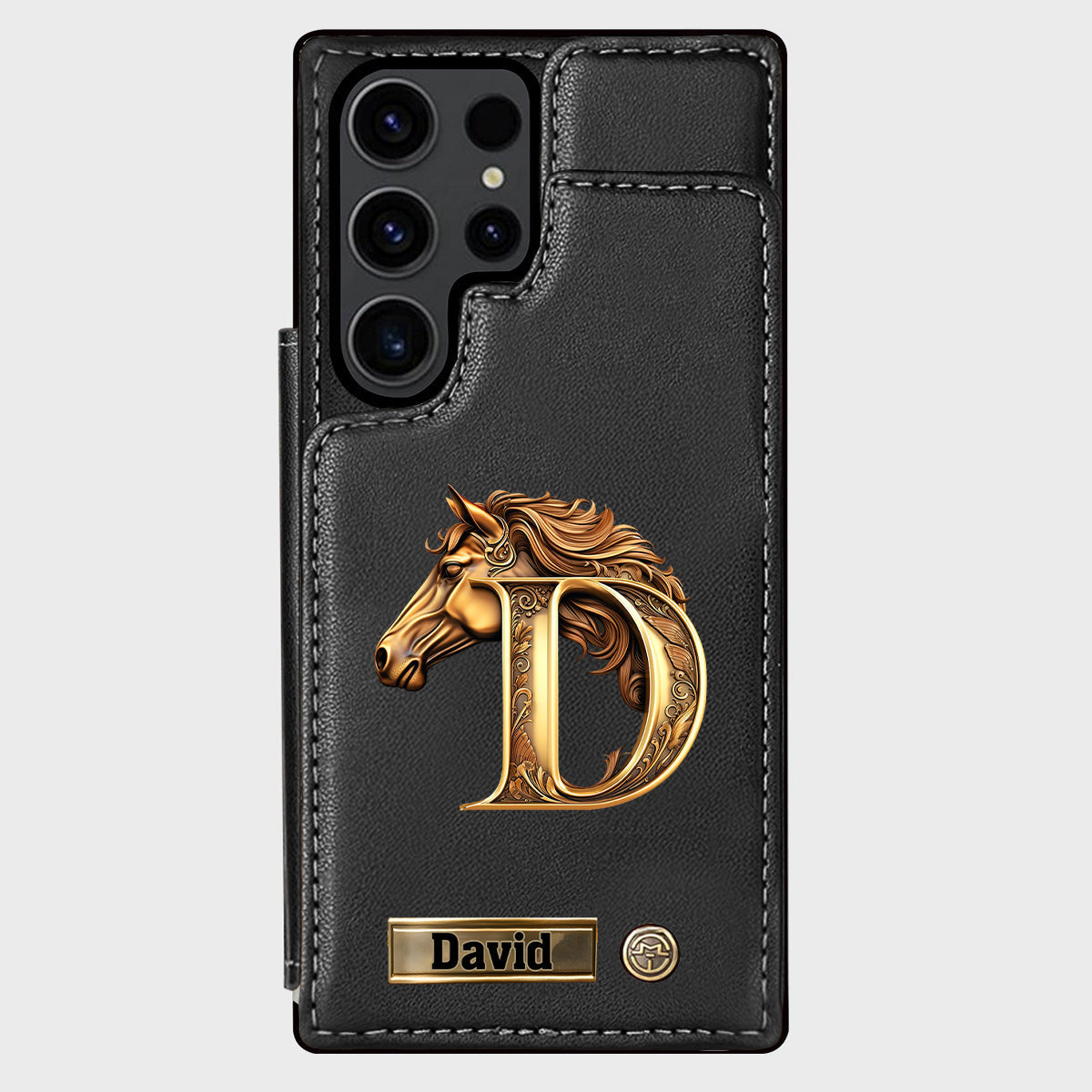 Love Horse - Personalized Horse Wallet Phone Case