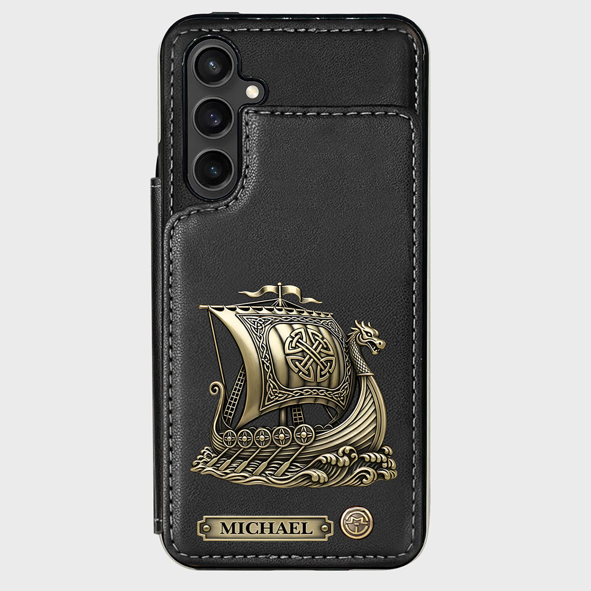 I'm A Viking - Personalized Viking Wallet Phone Case