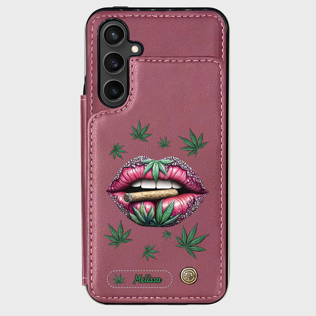 Get High - Personalized Weed Wallet Phone Case