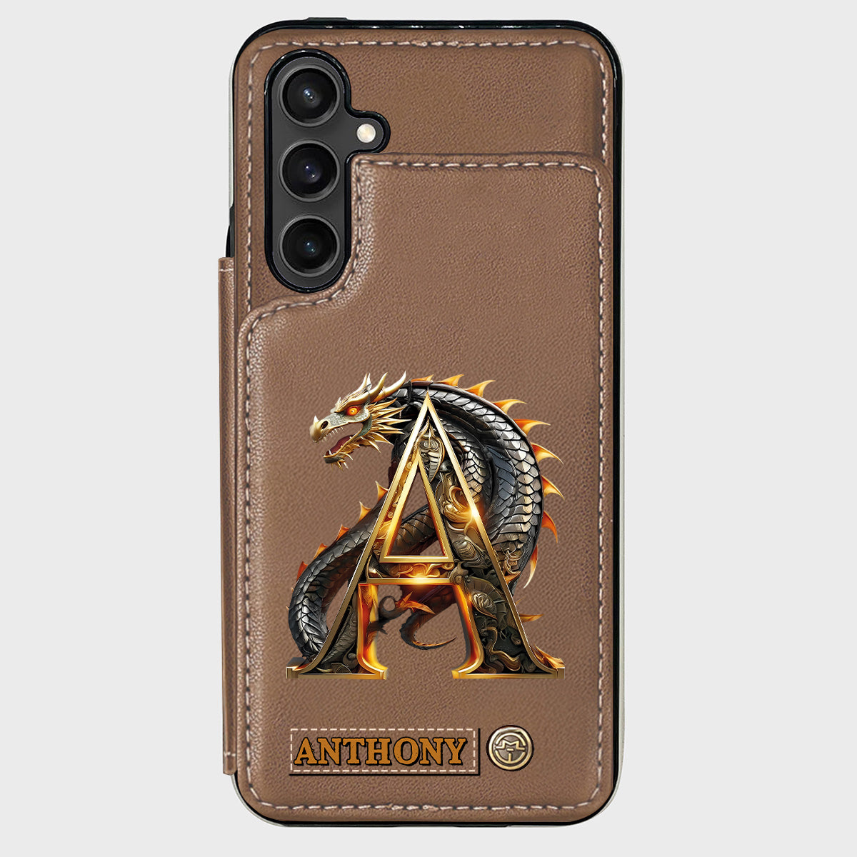 Love Dragons - Personalized Dragon Wallet Phone Case