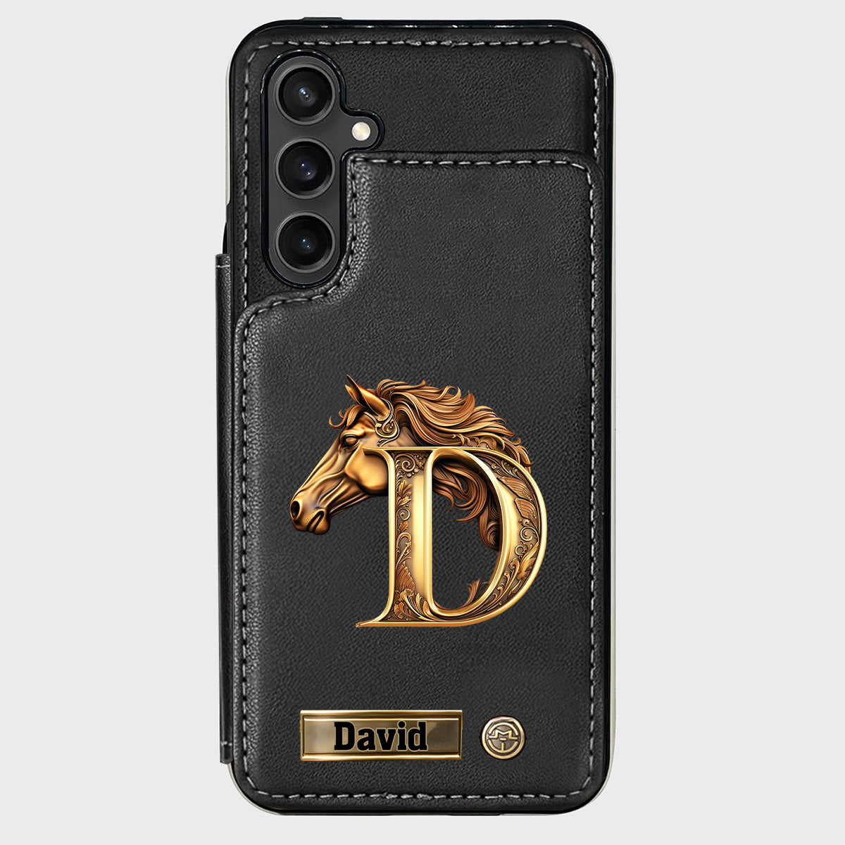 Love Horse - Personalized Horse Wallet Phone Case
