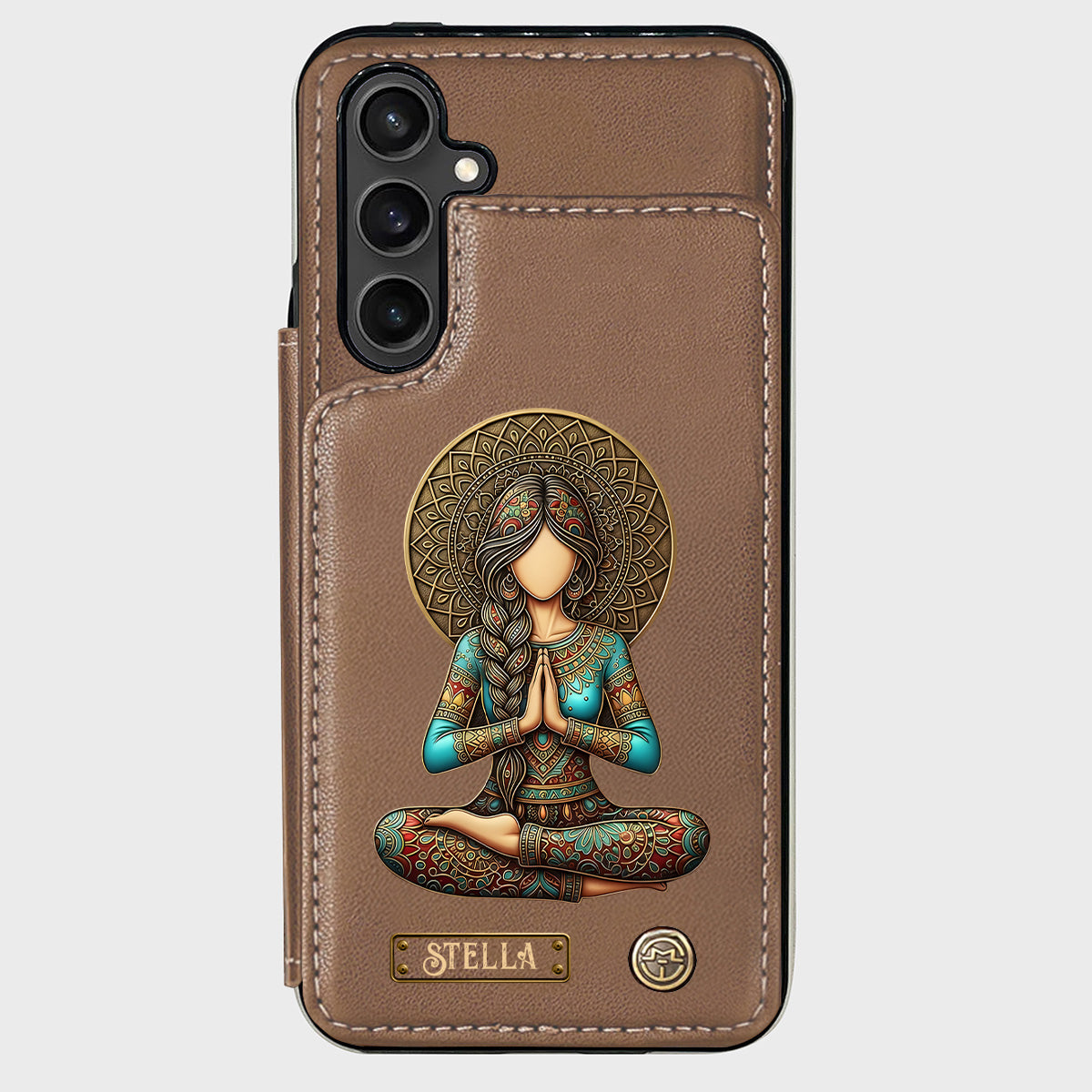 Lose Your Mind Find Your Soul - Personalized Yoga Wallet Phone Case