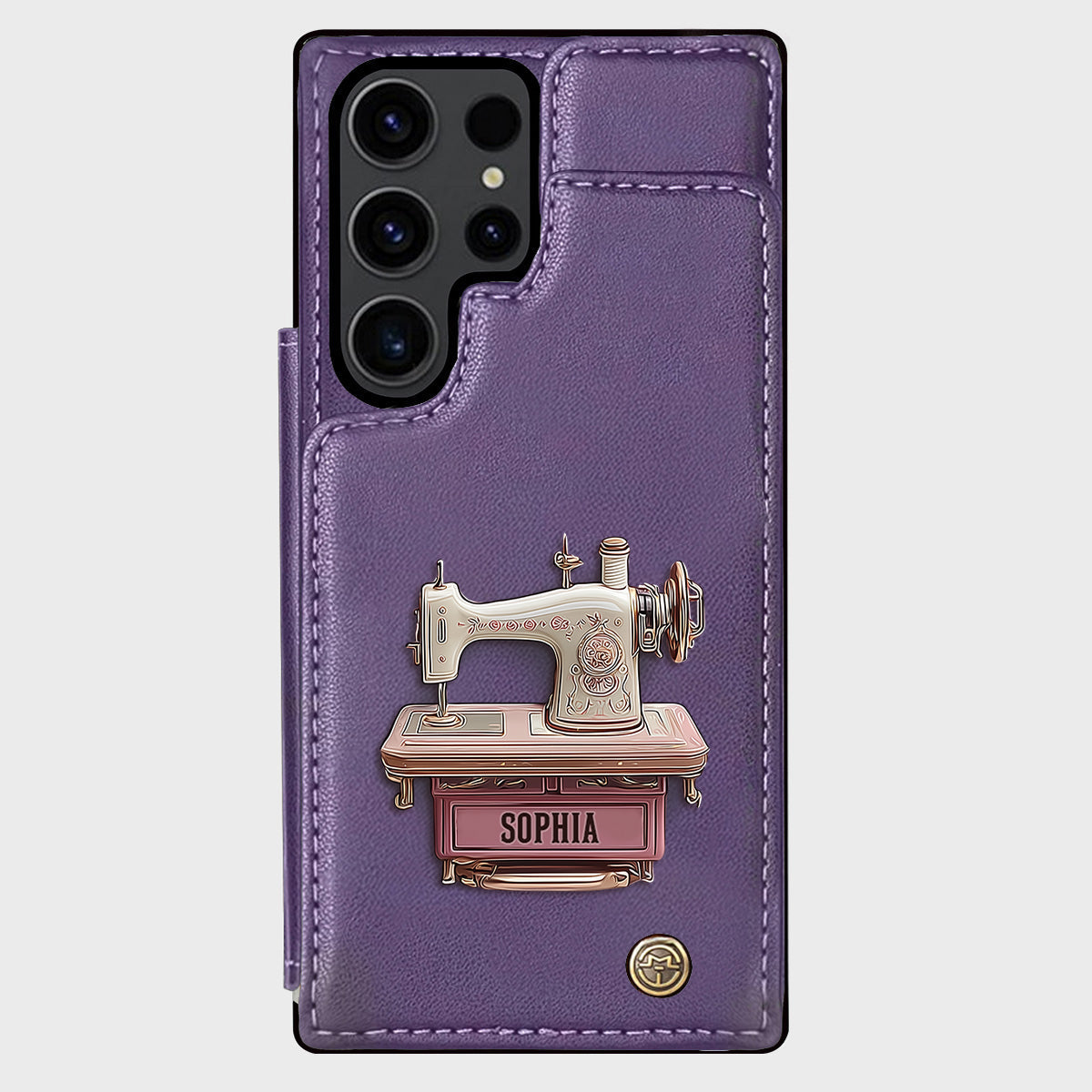 Sewing Machine - Personalized Sewing Wallet Phone Case