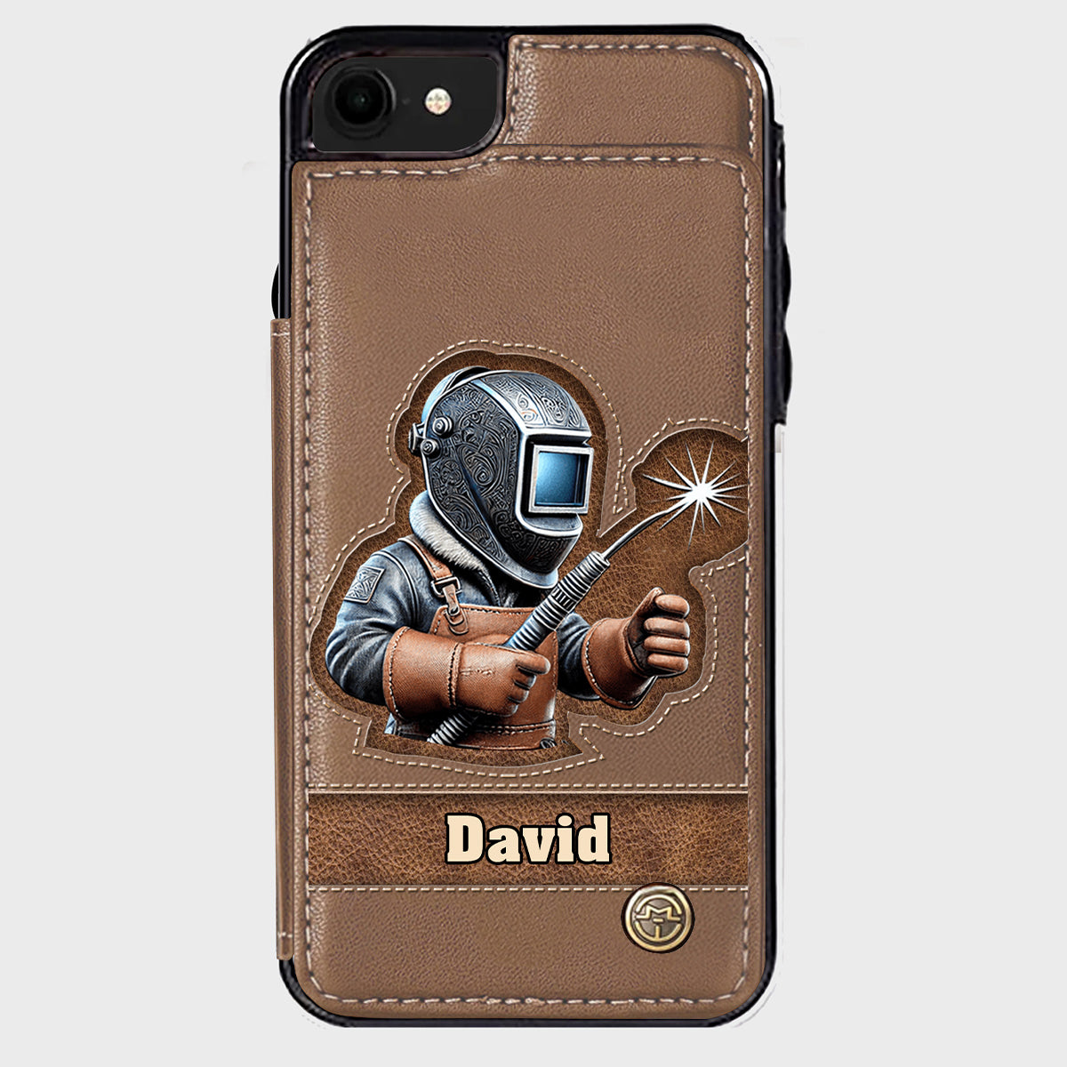 Aus Starken werden Schweißer – Personalisierte Handyhülle mit Schweißer-Motiv