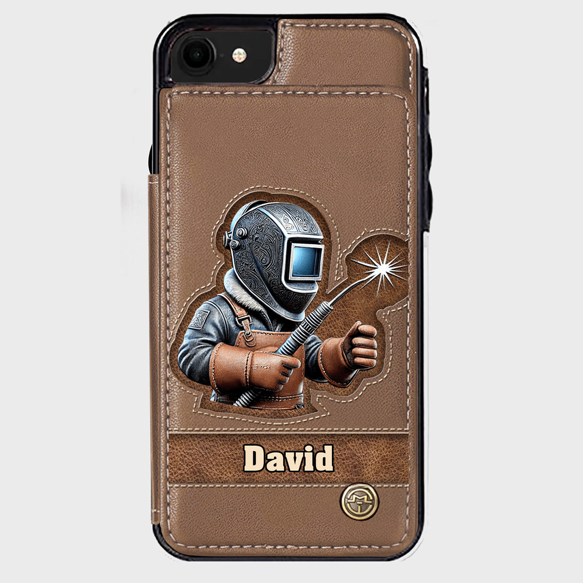 Aus Starken werden Schweißer – Personalisierte Handyhülle mit Schweißer-Motiv