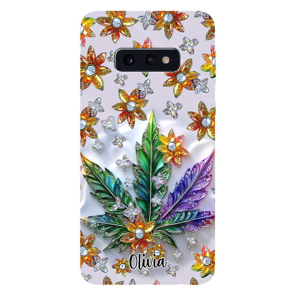 Beautiful Leaf - Personalized Weed Full Print Phone Case
