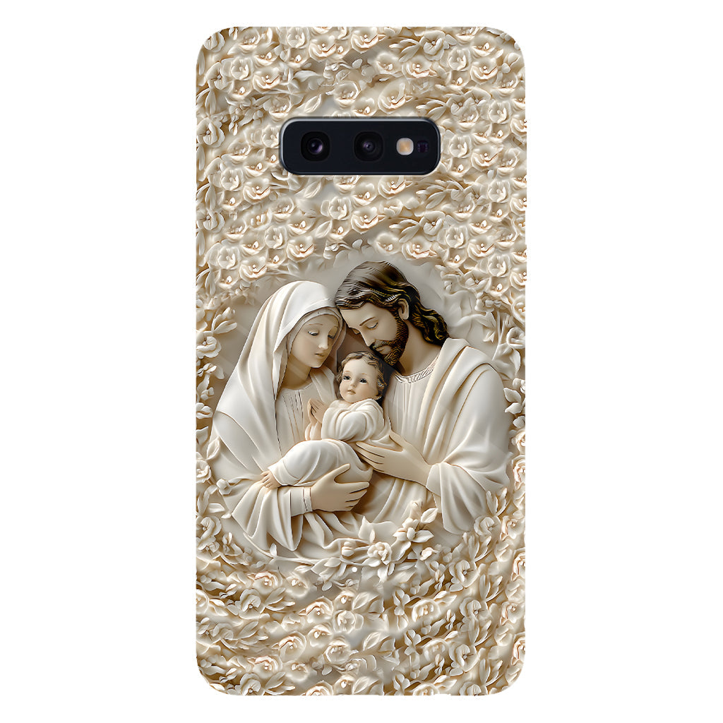 The Holy Family - Personalized Christian Full Print Phone Case