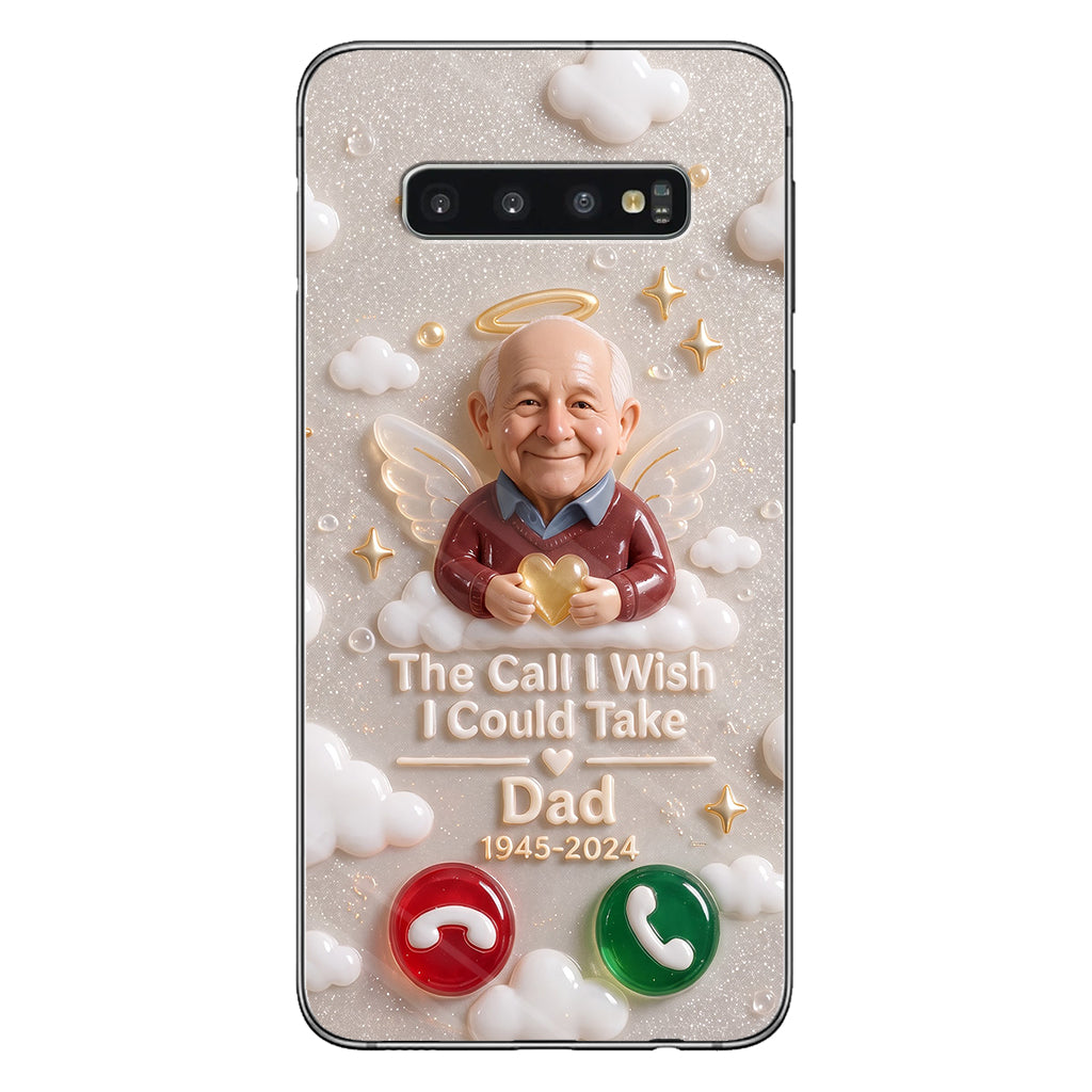 The Call I Wish I Could Take - Personalized Memorial Clear Phone Case
