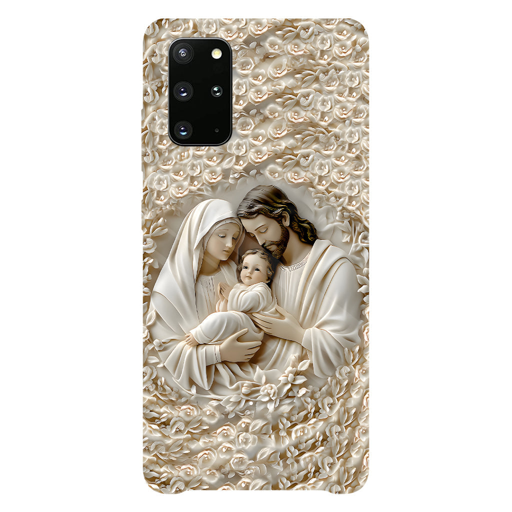 The Holy Family - Personalized Christian Full Print Phone Case