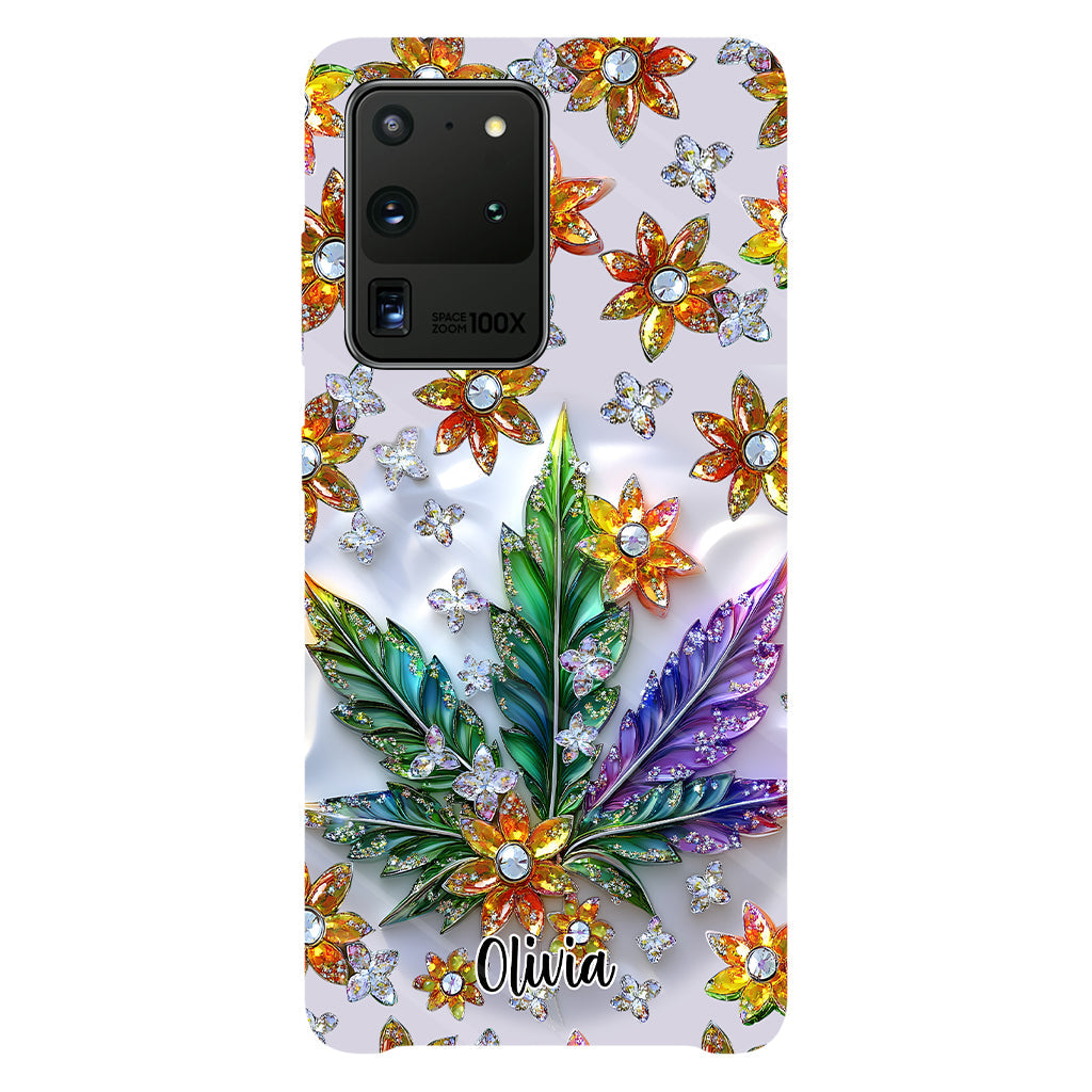 Beautiful Leaf - Personalized Weed Full Print Phone Case
