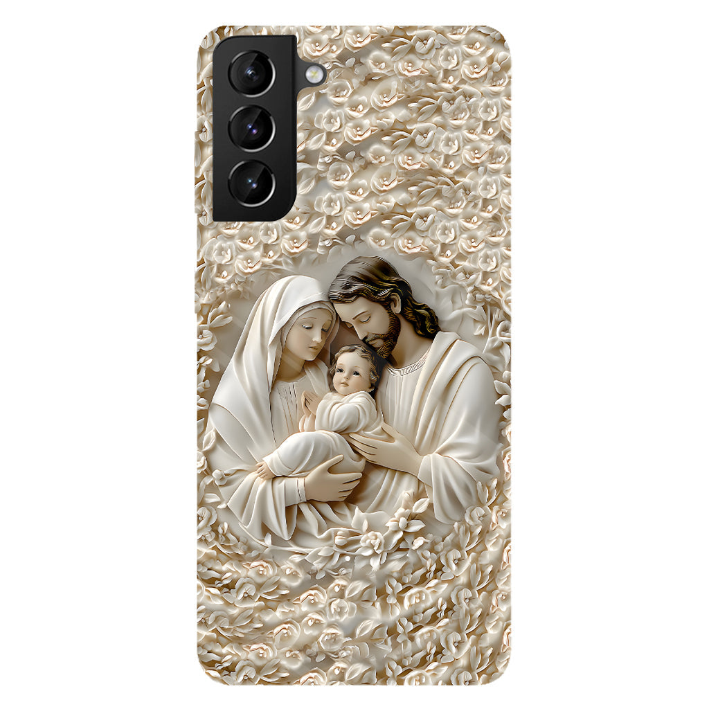 The Holy Family - Personalized Christian Full Print Phone Case