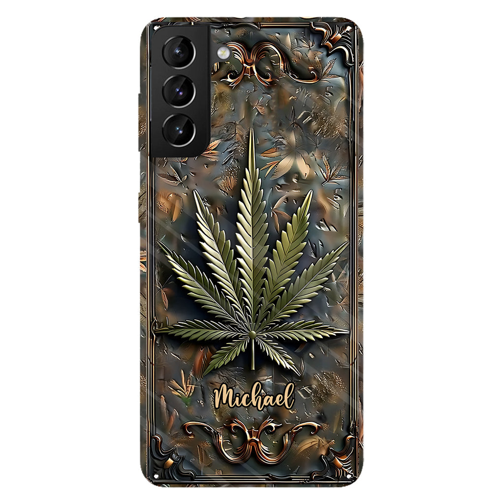 High Life - Coque de téléphone personnalisée avec impression intégrale sur le thème du cannabis