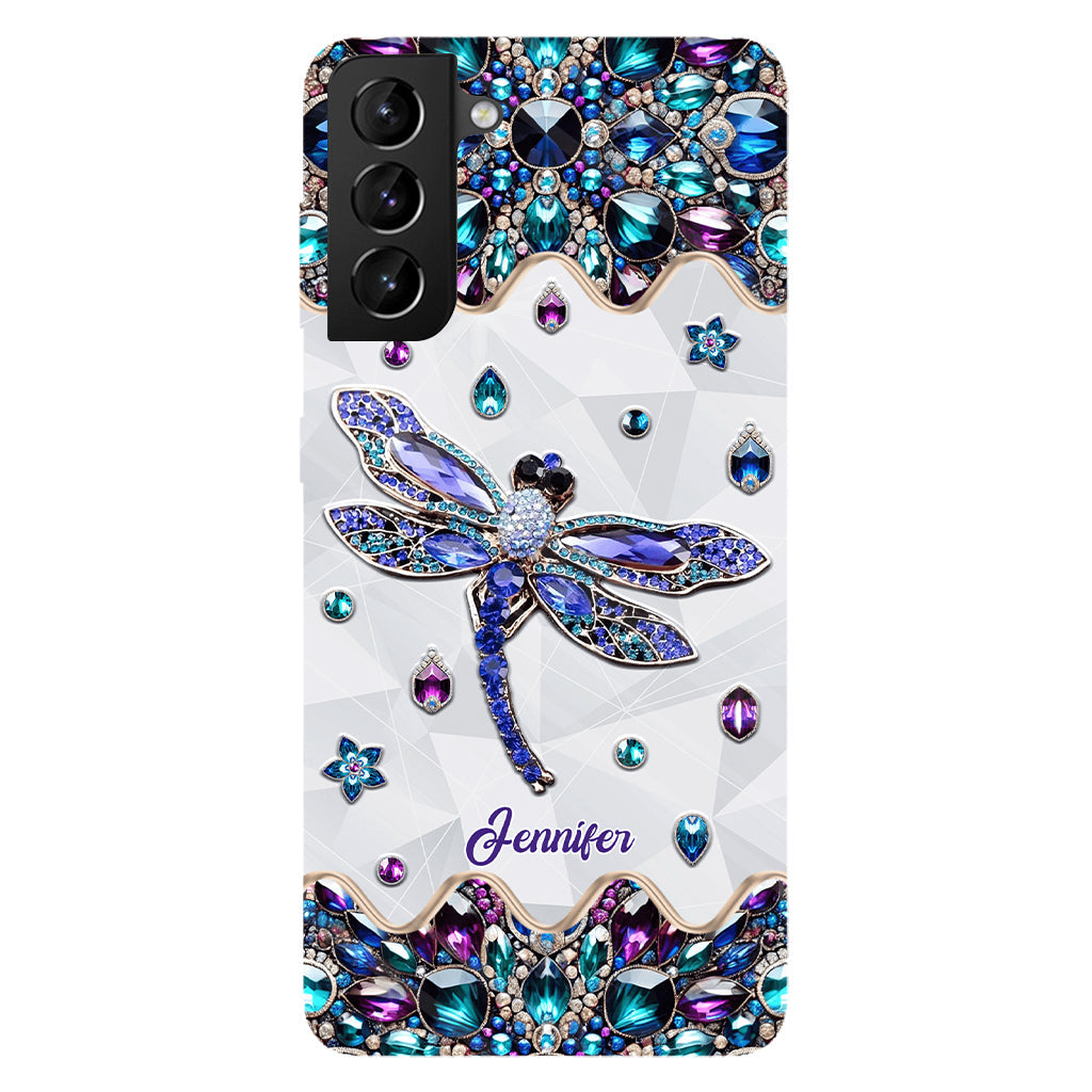 Love Dragonfly - Personalized Dragonfly Full Print Phone Case