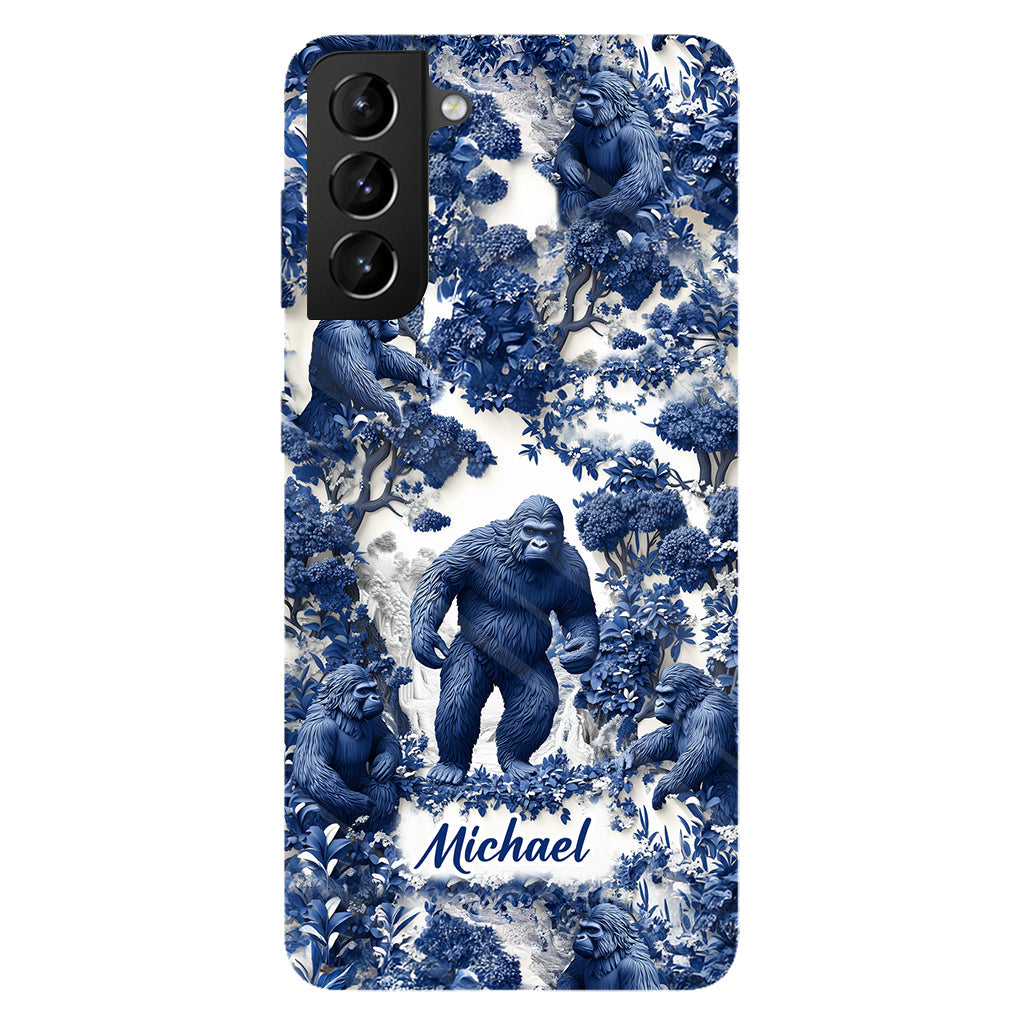 Ambiance estivale Bigfoot - Coque de téléphone personnalisée avec imprimé intégral - Randonnée