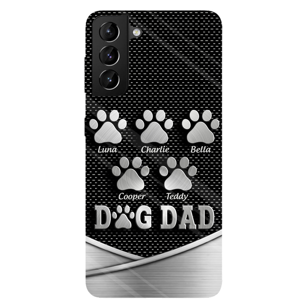 Papa de chien - Coque de téléphone personnalisée avec imprimé intégral de chien