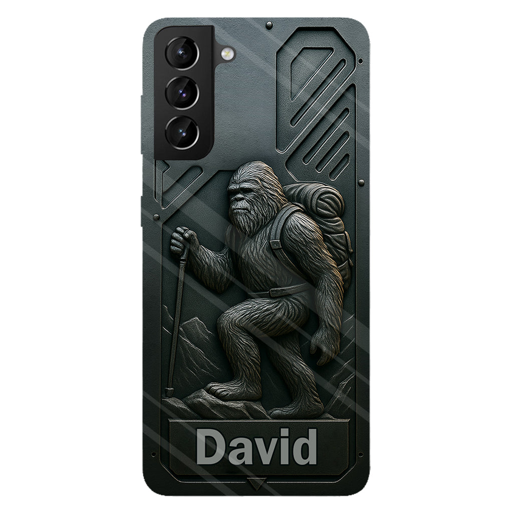 Sasquatch - Personalisierte Handyhülle mit Wandermotiv und Volldruck