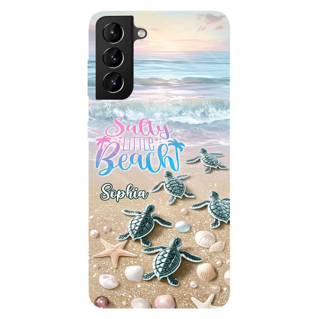 Salty Lil Beach - Personalized Sea Lover Full Print Phone Case