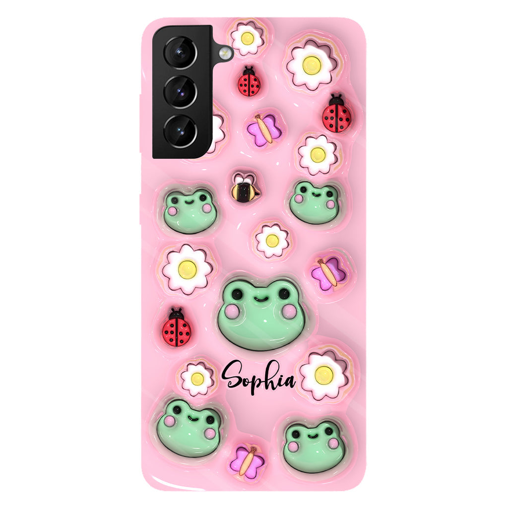 Love Frogs - Personalized Frog Full Print Phone Case