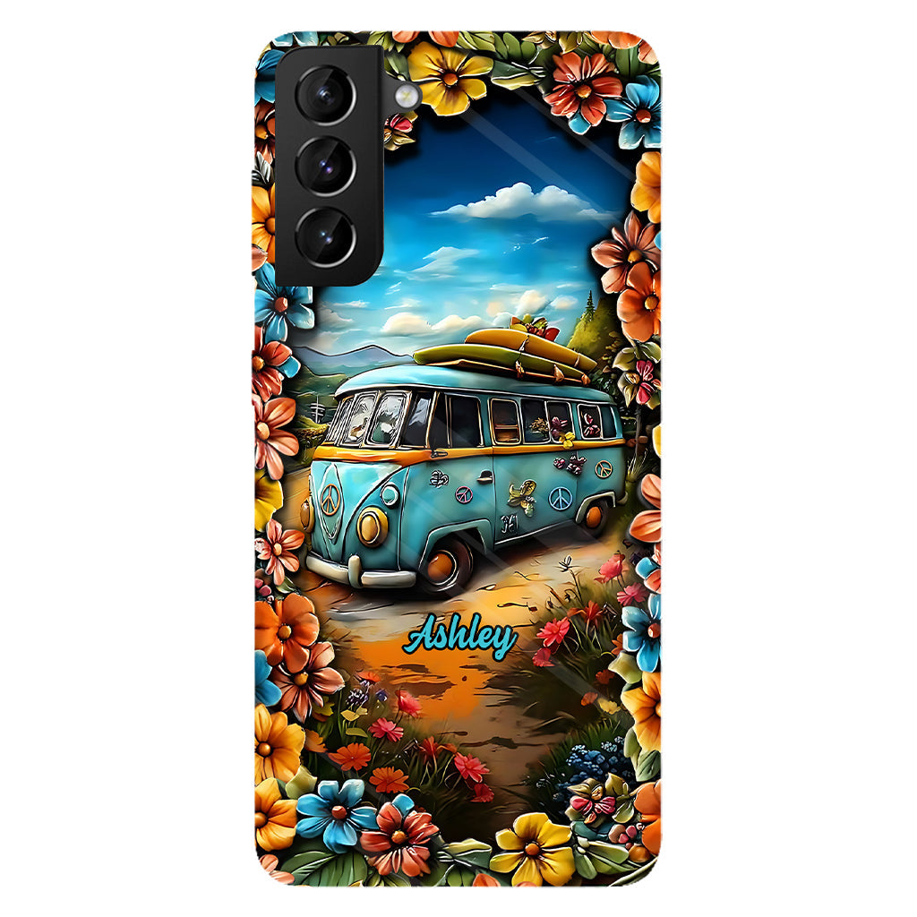Hippie Van - Personalized Hippie Full Print Phone Case