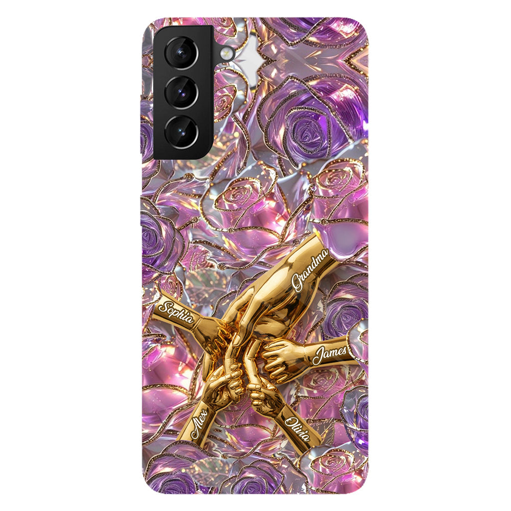 Holding Hands - Personalized Mother Full Print Phone Case