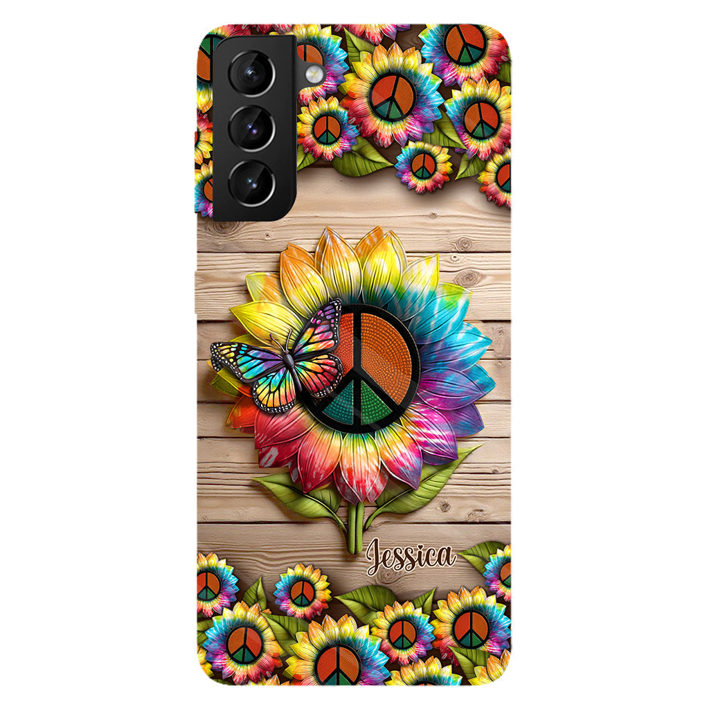 Hippie Soul - Personalized Hippie Full Print Phone Case