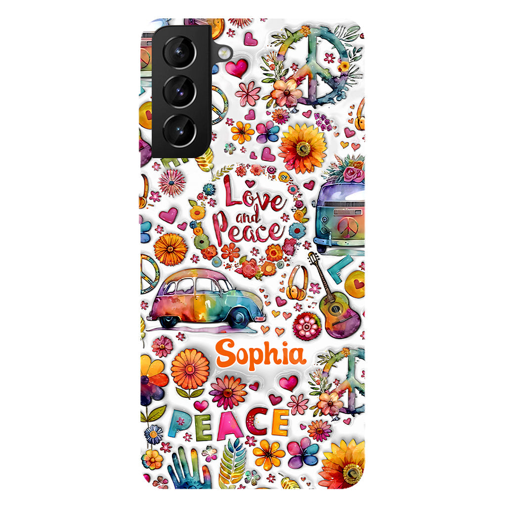 Hippie Soul - Personalized Hippie Full Print Phone Case