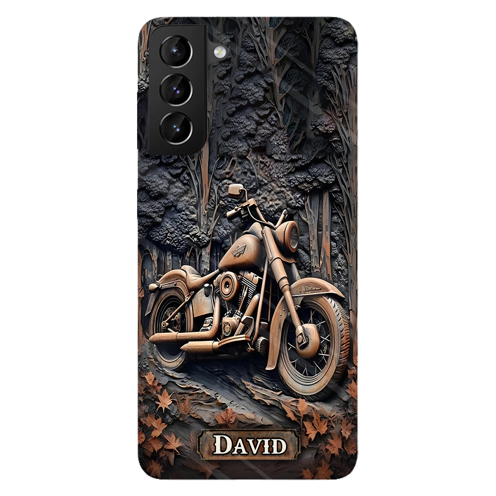 Time To Ride - Personalized Biker Full Print Phone Case