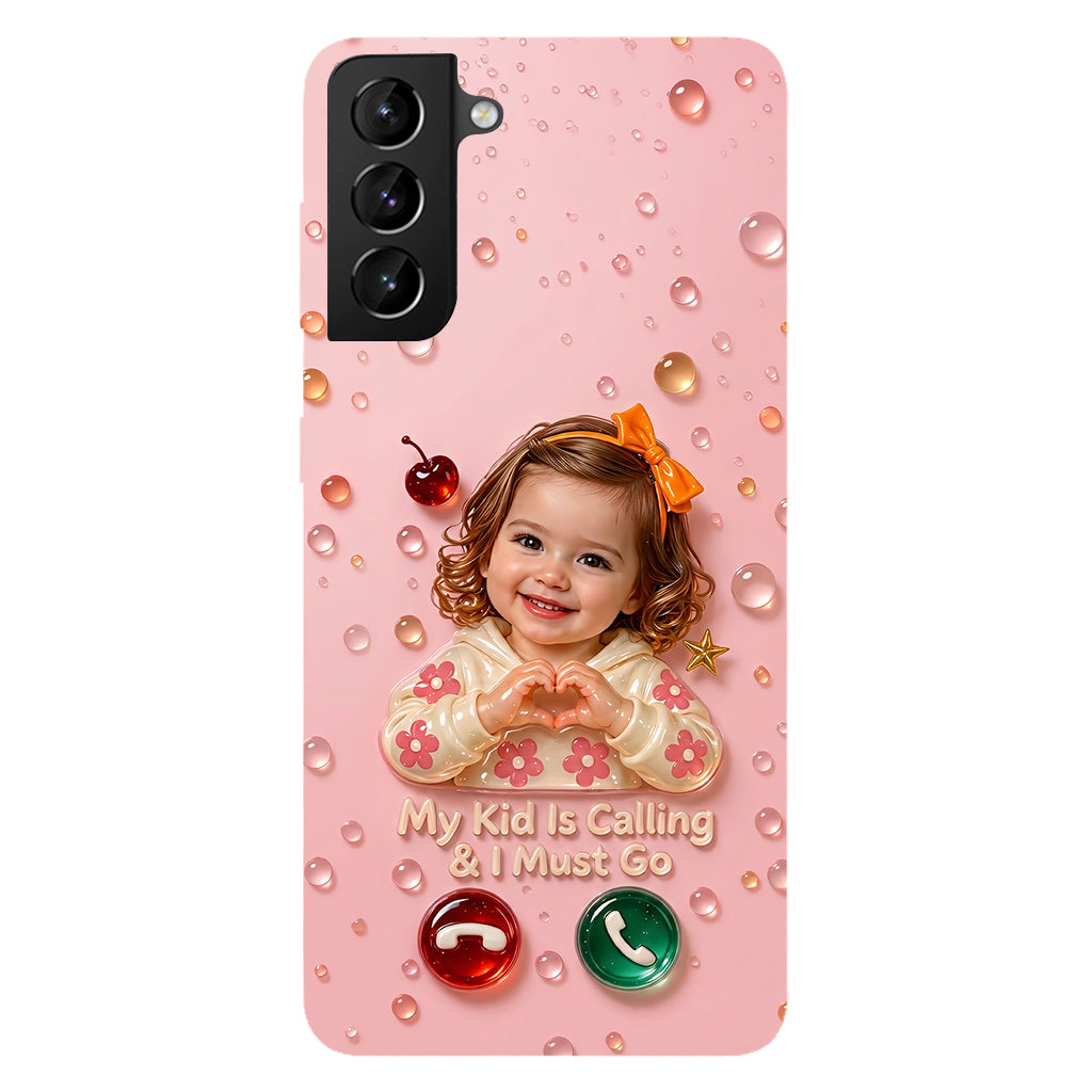 Mes enfants appellent et je dois y aller - Coque de téléphone personnalisée