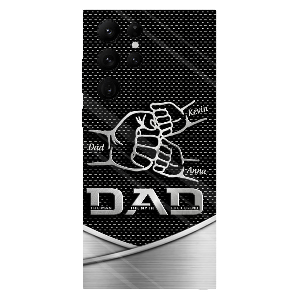 Dad The Man The Myth The Legend First Bump - Personalized Father Full Print Phone Case
