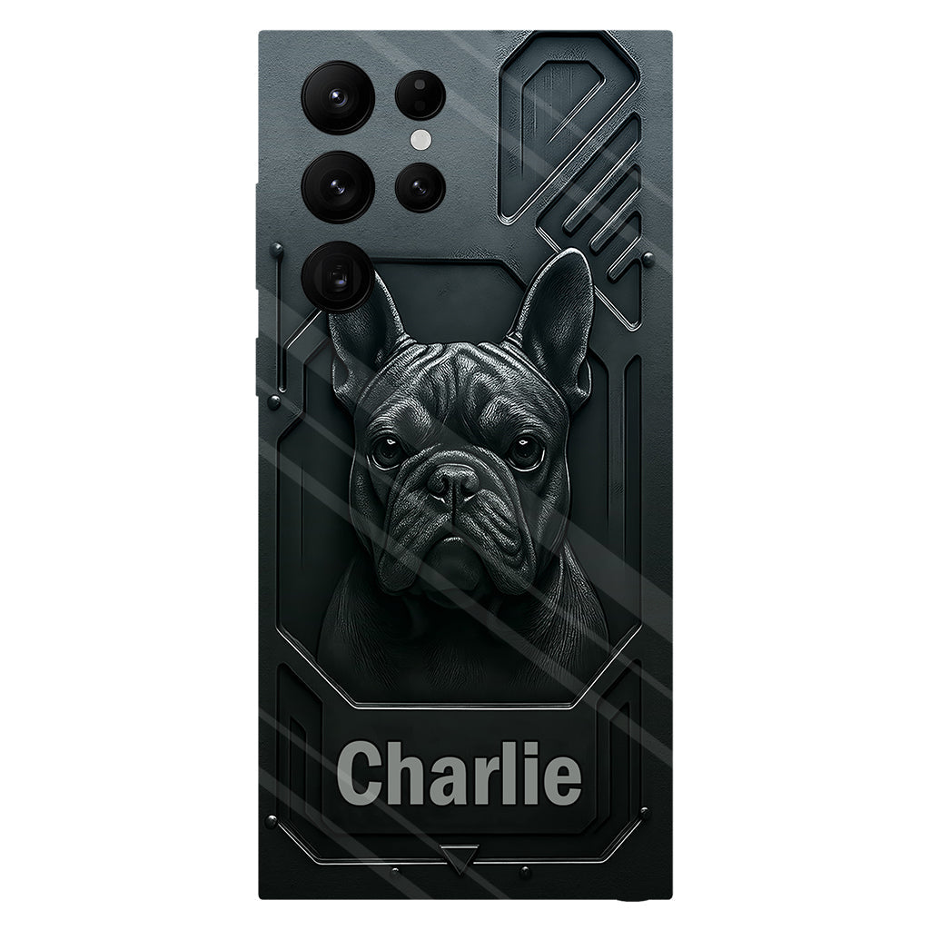 Meilleure maman/papa de chien - Coque de téléphone personnalisée avec impression intégrale de chien