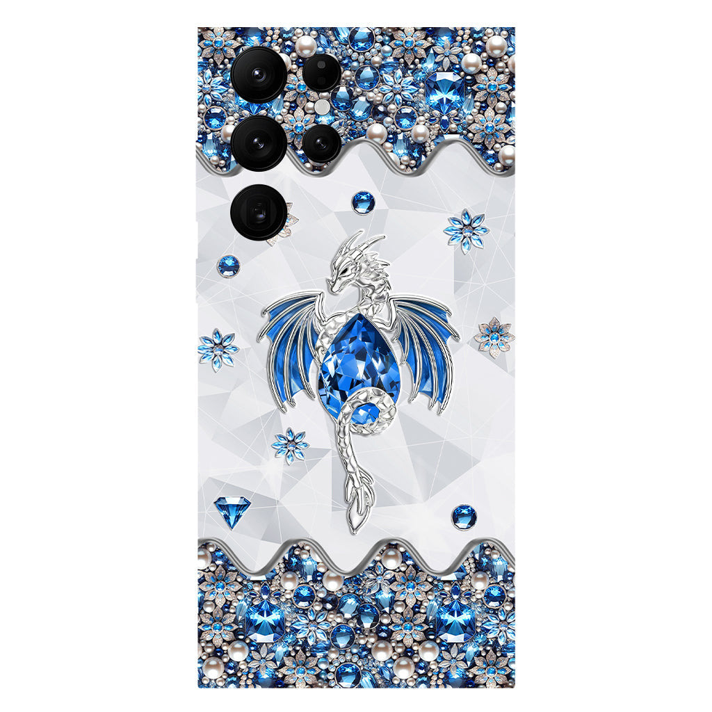 Liebe Drachen – Personalisierte Handyhülle mit Drachenmotiv