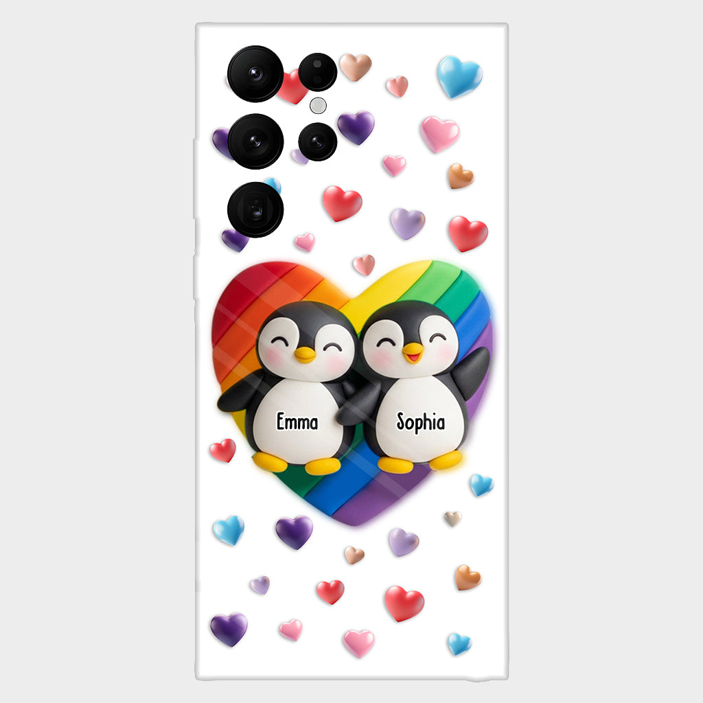 Love Is Love - Personalized LGBT Support Full Print Phone Case