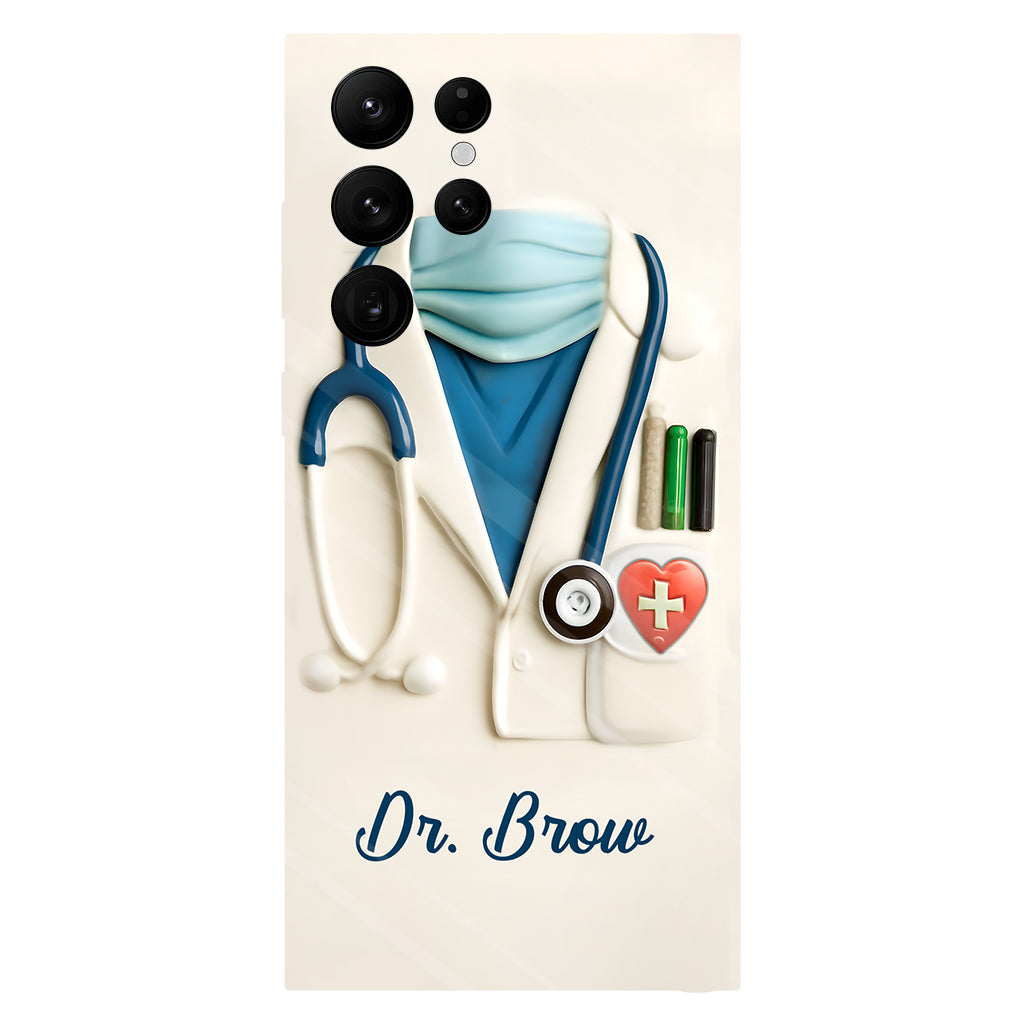 Medical Appreciation Design With Stethoscope - Personalized Full Print Phone Case