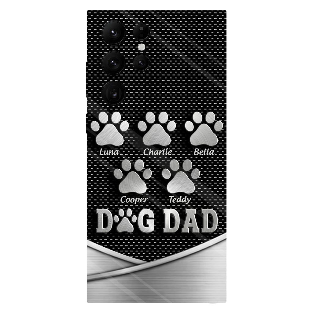 Papa de chien - Coque de téléphone personnalisée avec imprimé intégral de chien
