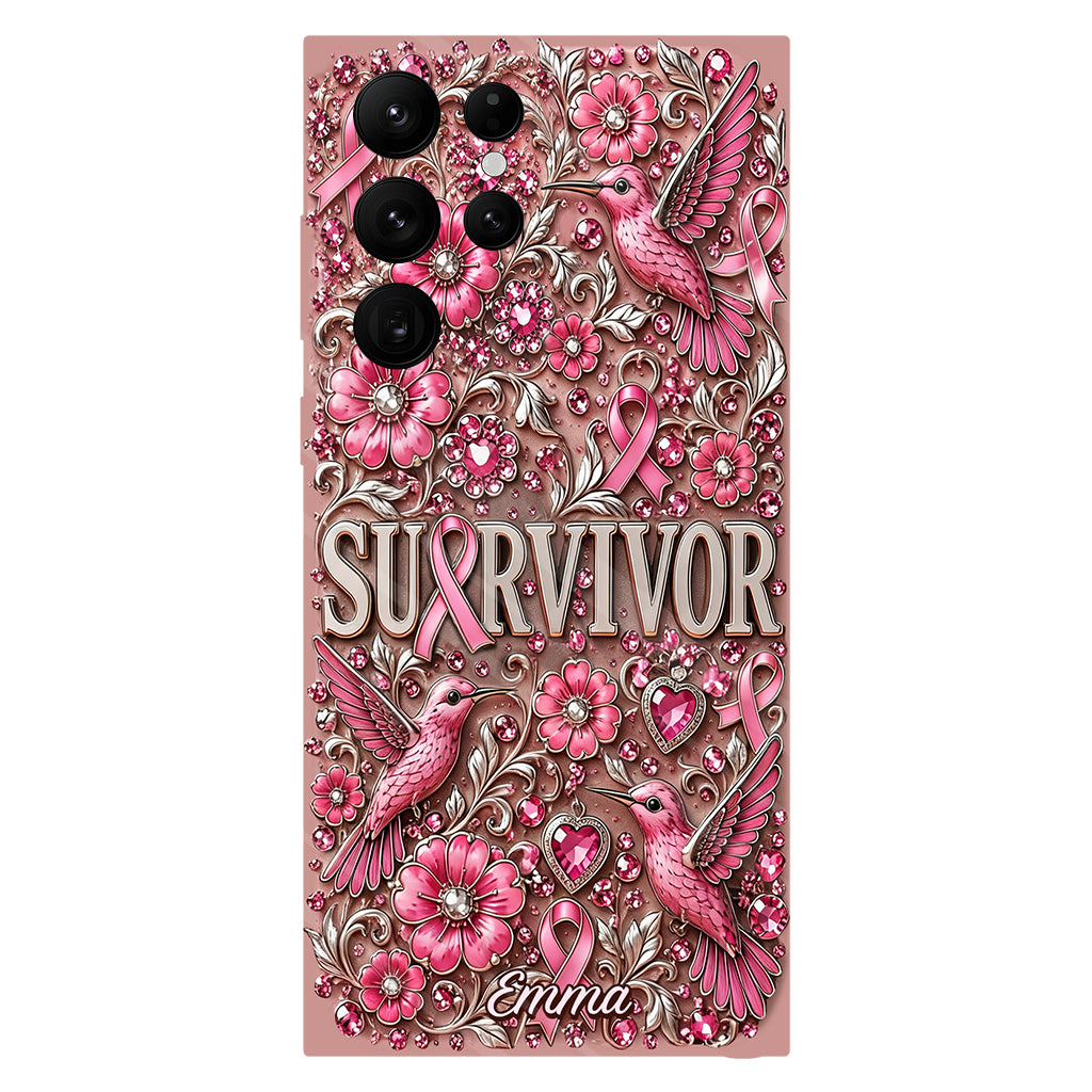 Breast Cancer Awareness - Personalized Breast Cancer Awareness Full Print Phone Case