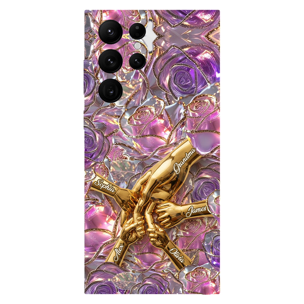 Holding Hands - Personalized Mother Full Print Phone Case