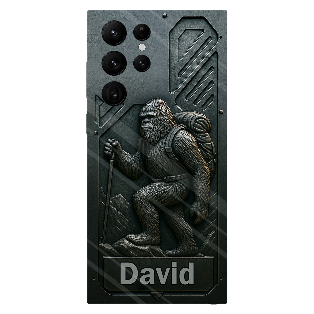 Sasquatch - Personalisierte Handyhülle mit Wandermotiv und Volldruck