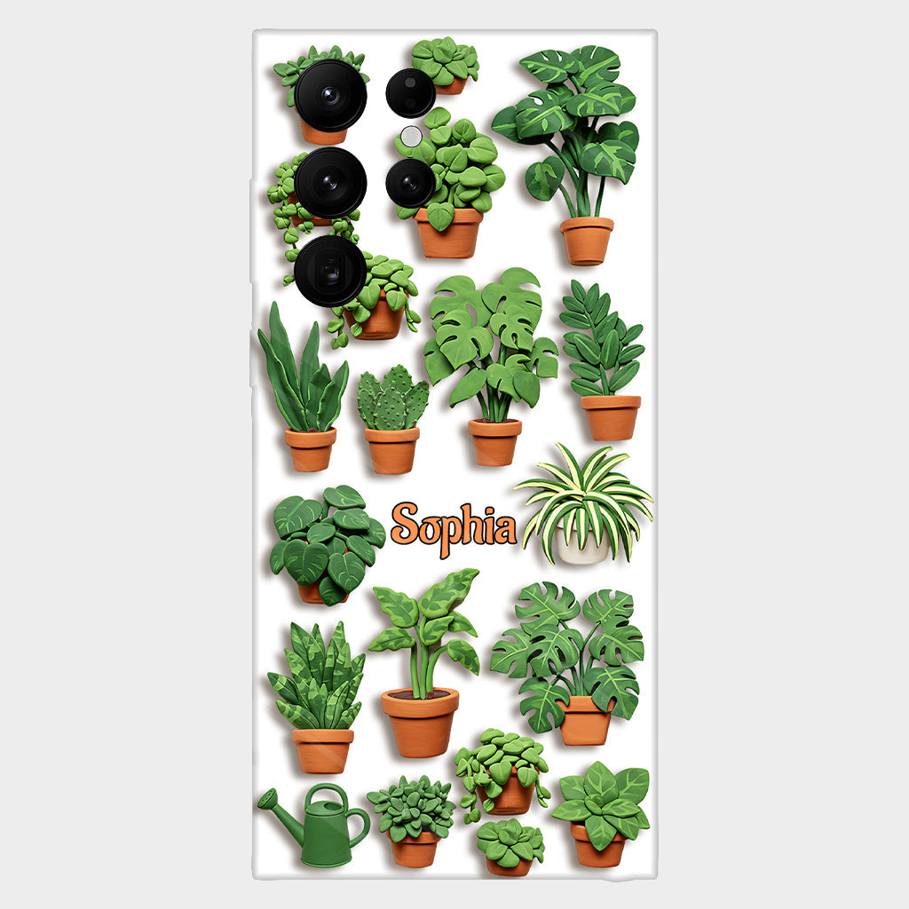 J'ai vraiment besoin de toutes ces plantes - Coque de téléphone personnalisée avec impression intégrale sur le thème du jardinage