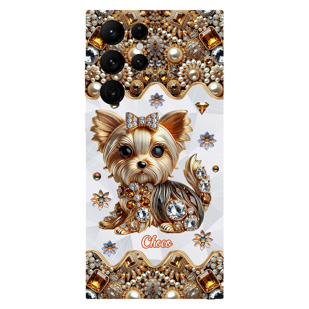 Love Yorkshire Terrier - Personalized Dog Full Print Phone Case