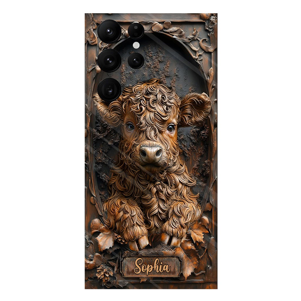 Baby Cow - Personalized Full Print Phone Case