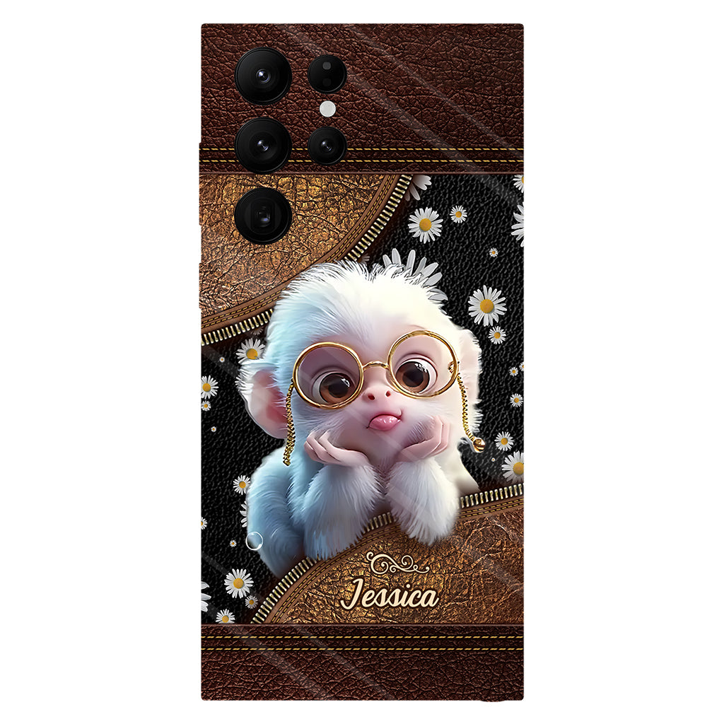Cute Monkey - Personalized Full Print Phone Case