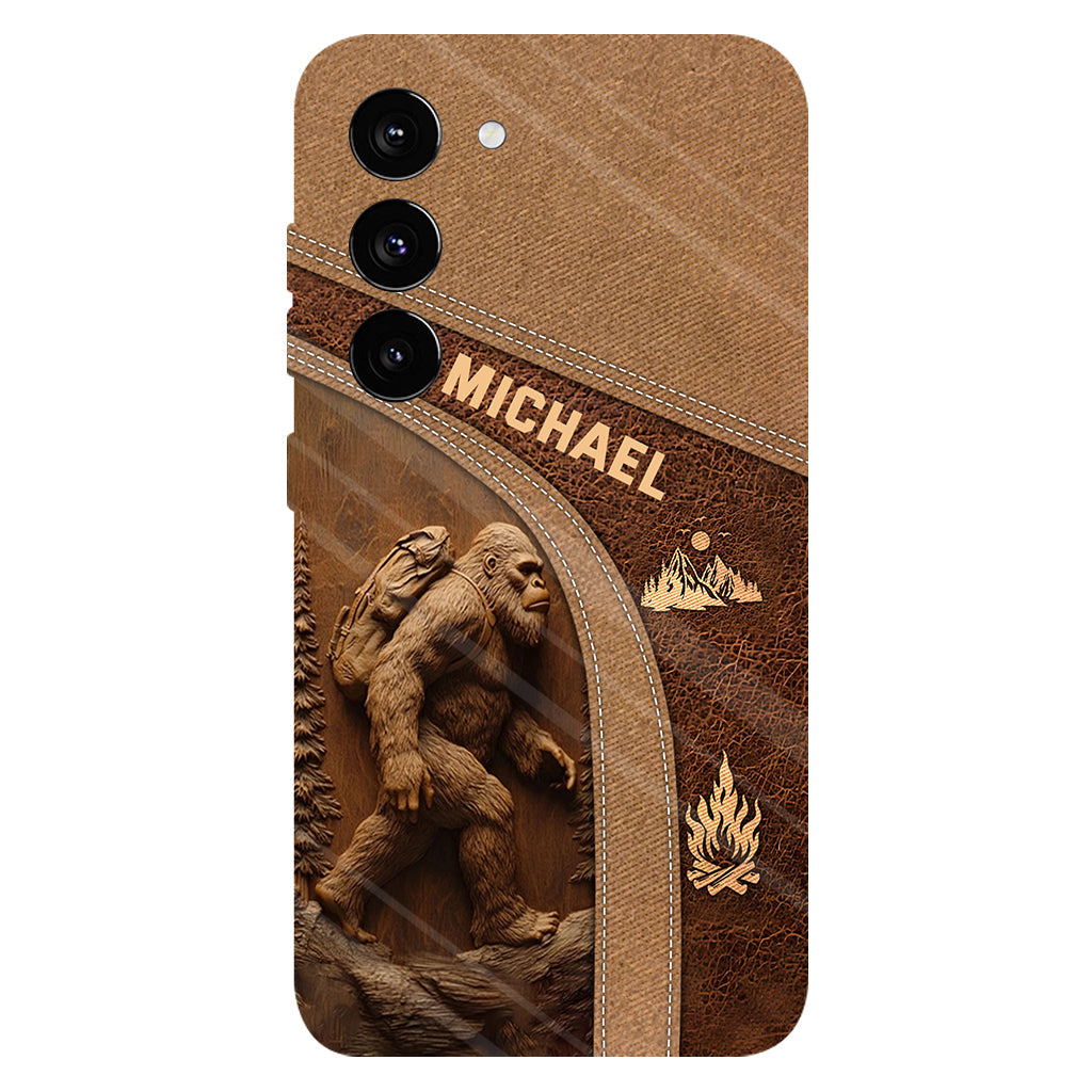 Sasquatch - Personalized Hiking Full Print Phone Case