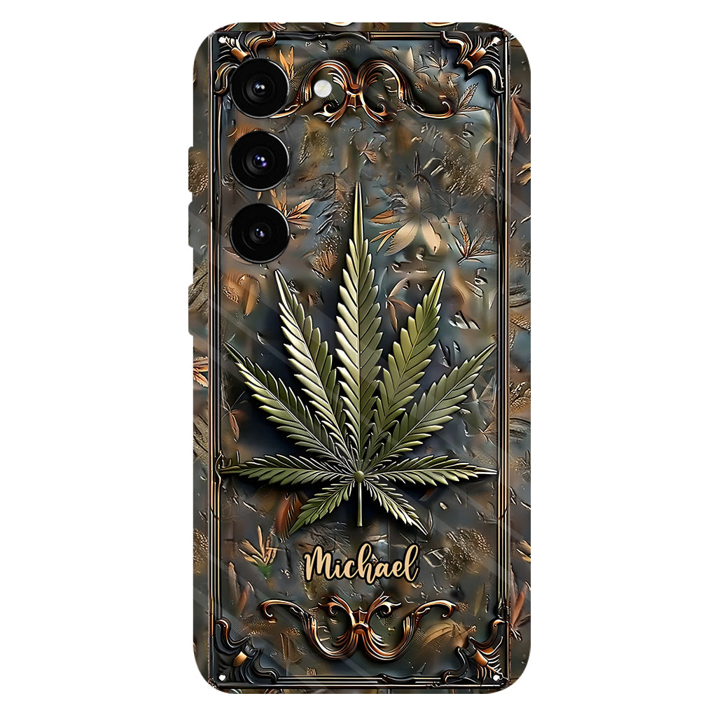 High Life - Coque de téléphone personnalisée avec impression intégrale sur le thème du cannabis