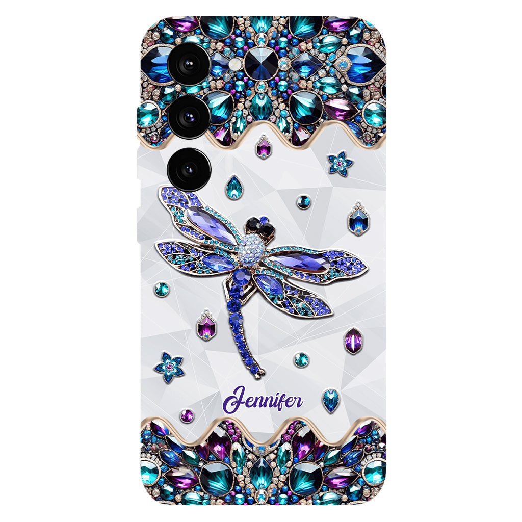 Love Dragonfly - Personalized Dragonfly Full Print Phone Case