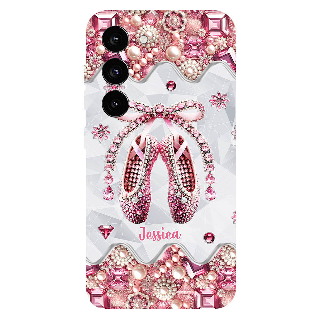 Coque de téléphone personnalisée Love Ballet - Impression intégrale sur le thème du ballet