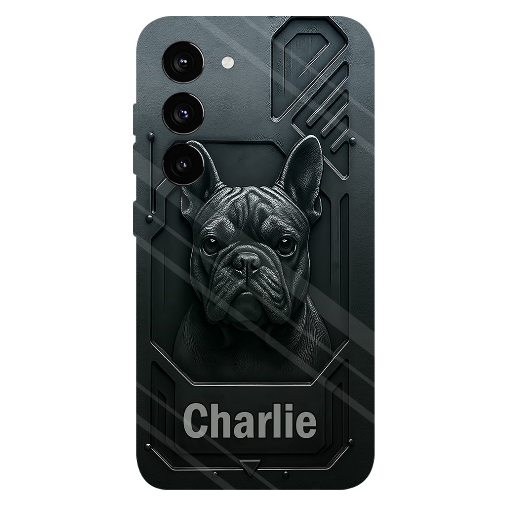 Meilleure maman/papa de chien - Coque de téléphone personnalisée avec impression intégrale de chien