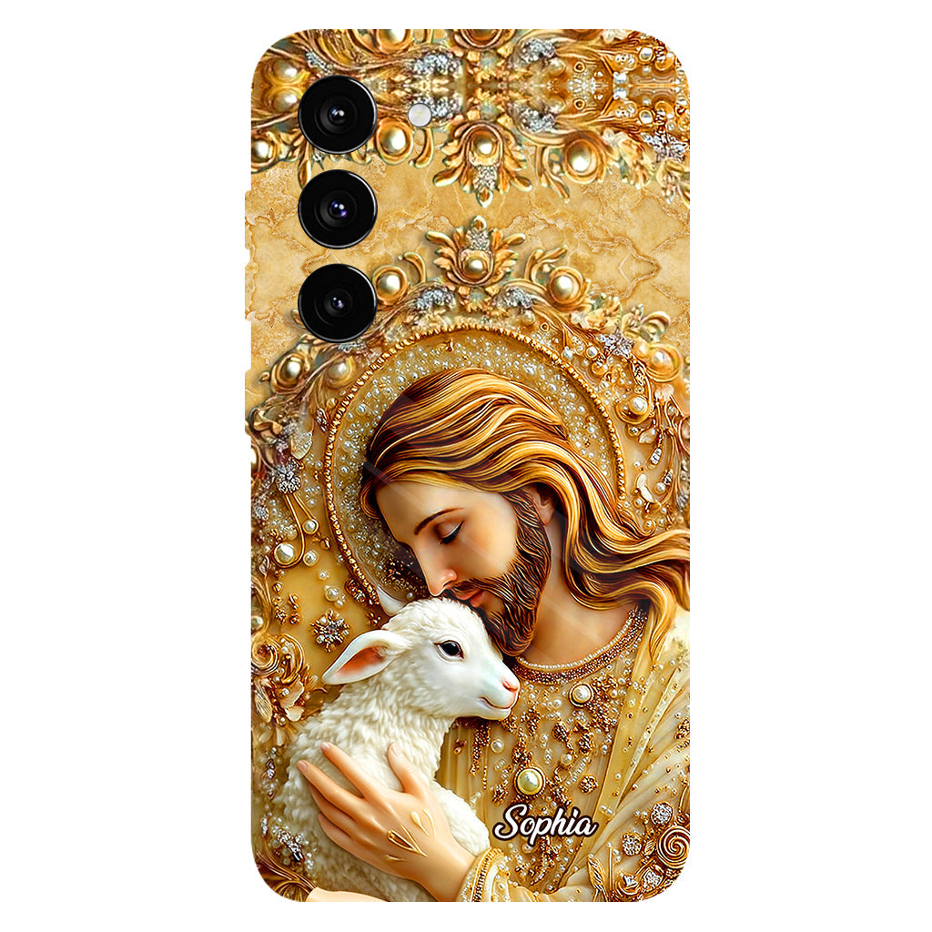 Ein Kind Gottes – Personalisierte Handyhülle mit christlichem Vollbilddruck