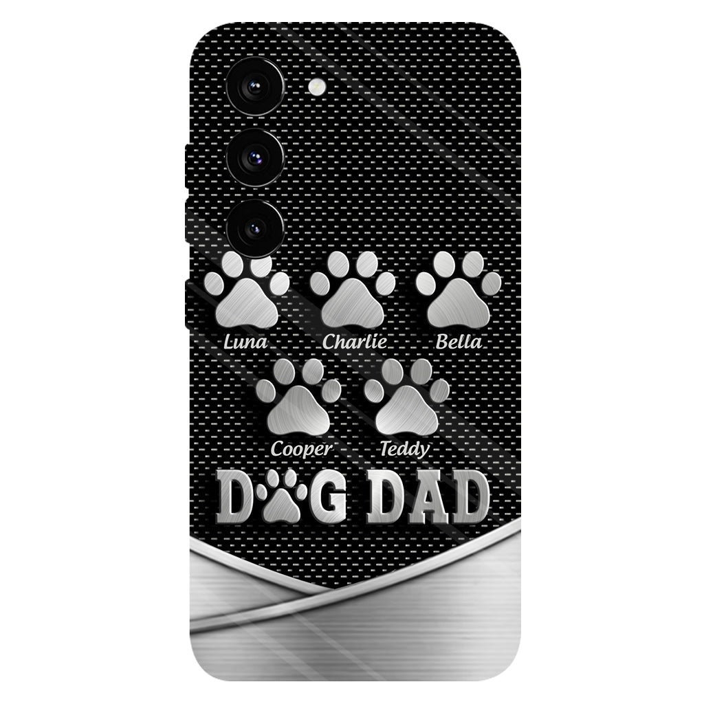 Papa de chien - Coque de téléphone personnalisée avec imprimé intégral de chien