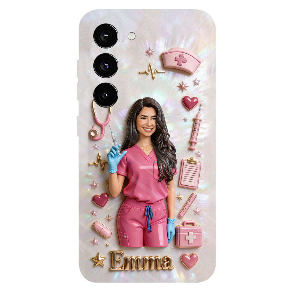 Medical Nurse - Personalized Nurse Full Print Phone Case